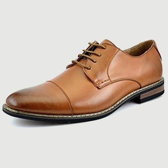 Italian Men\'s Classic Modern Shoes | Oxford Wingtip Dress Shoes main image 6
